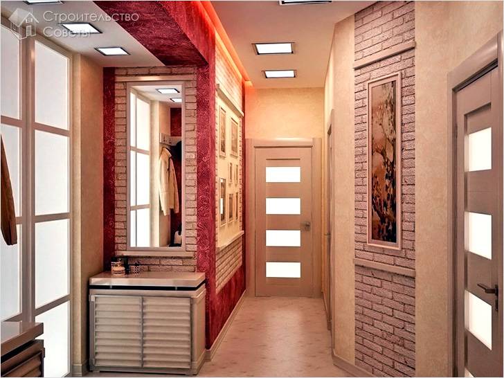 Узкая прихожая