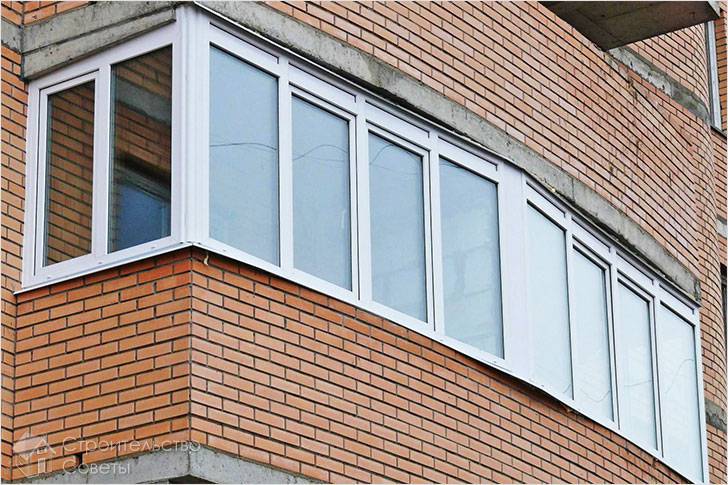 Остекление балкона