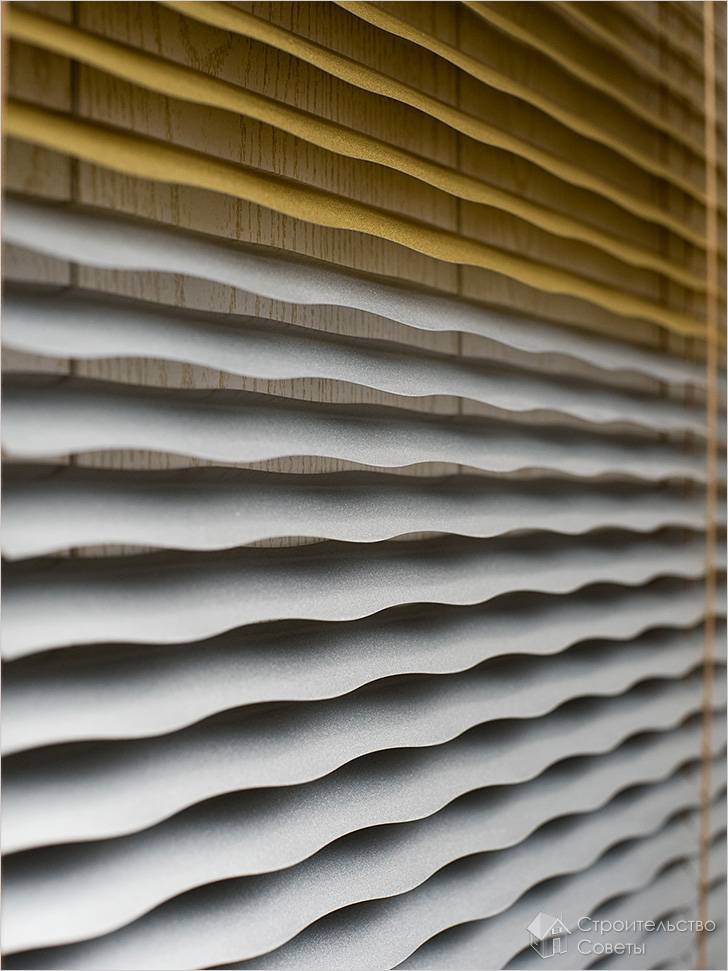 Алюминиевые жалюзи Волна