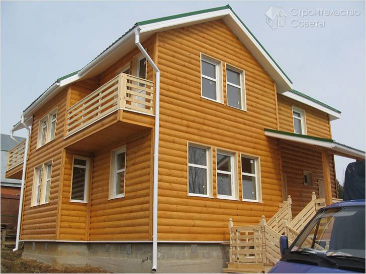 Наружная отделка дома