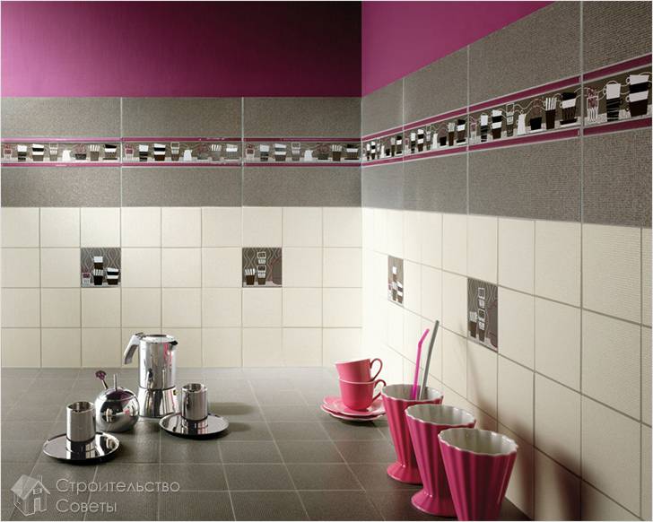 Из керамической плитки