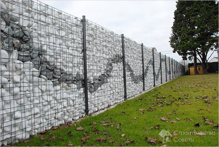 Как укладывать габионы