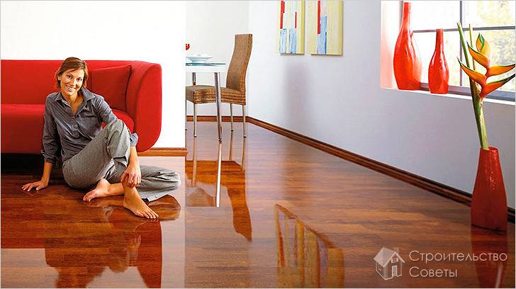 Уход за ламинатом в квартире