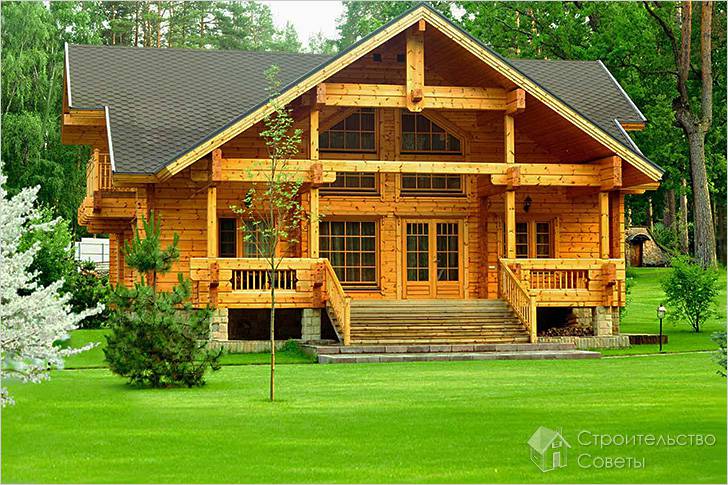 Дом из профилированного бруса