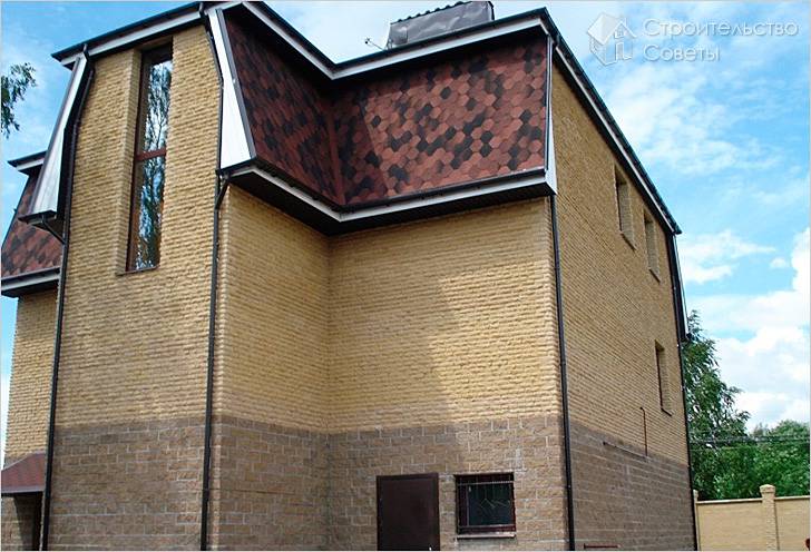 Отделка дома из газобетона