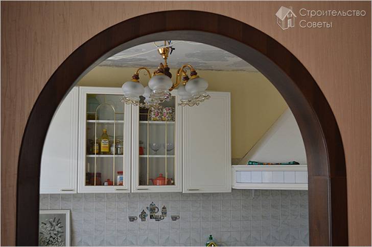 Как правильно установить межкомнатную арку