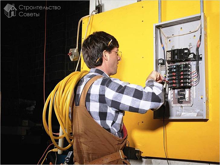 Нужно подключение к электросети