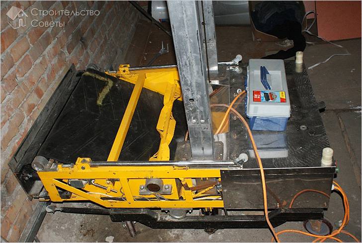 Робот штукатур