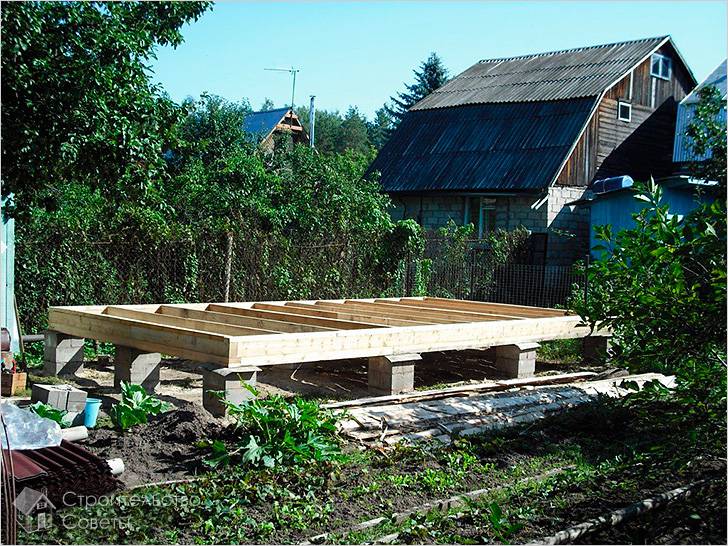 Делаем основание