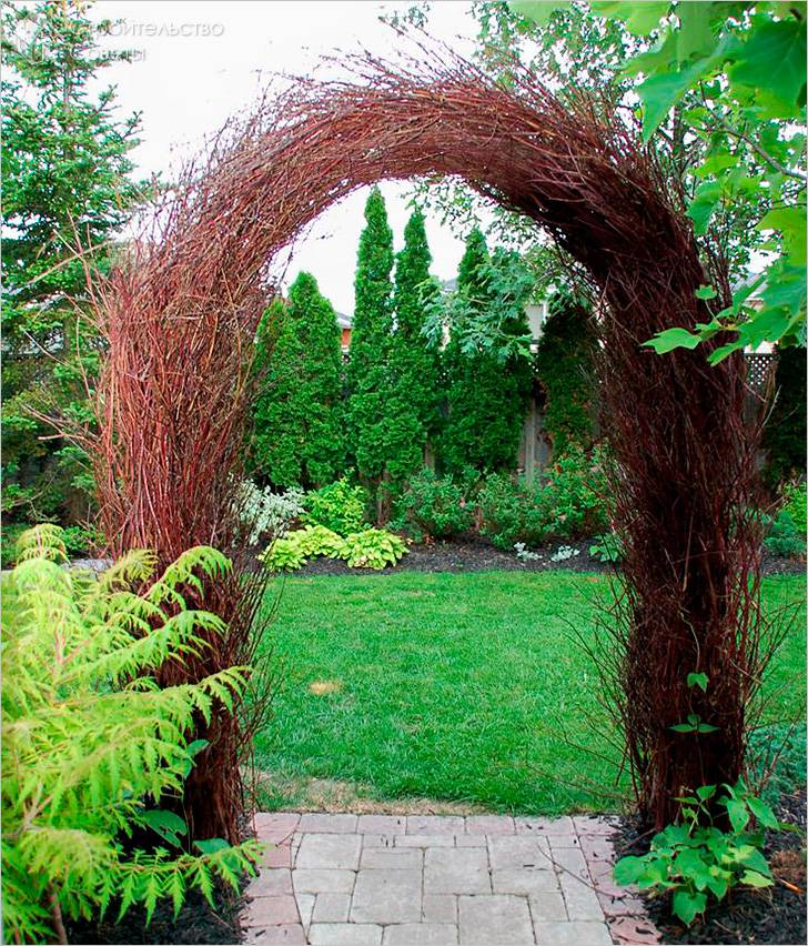 Как сделать садовую арку