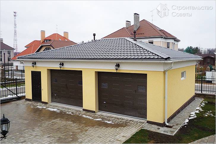 Чем лучше покрыть крышу гаража