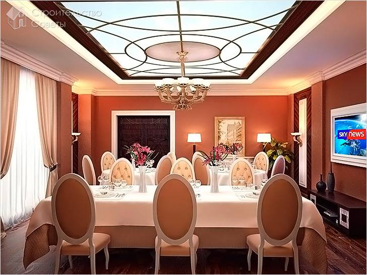 Как сделать стеклянный потолок