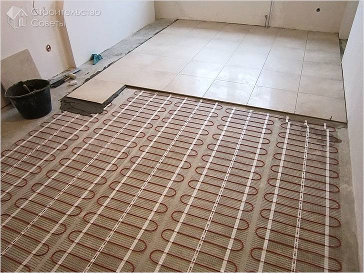 Электрический пол под плитку