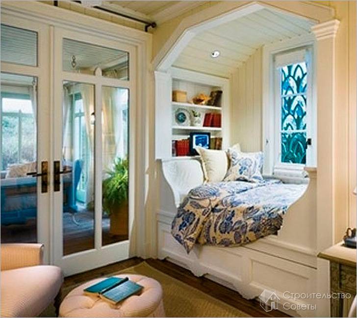 Как сделать нишу в спальне