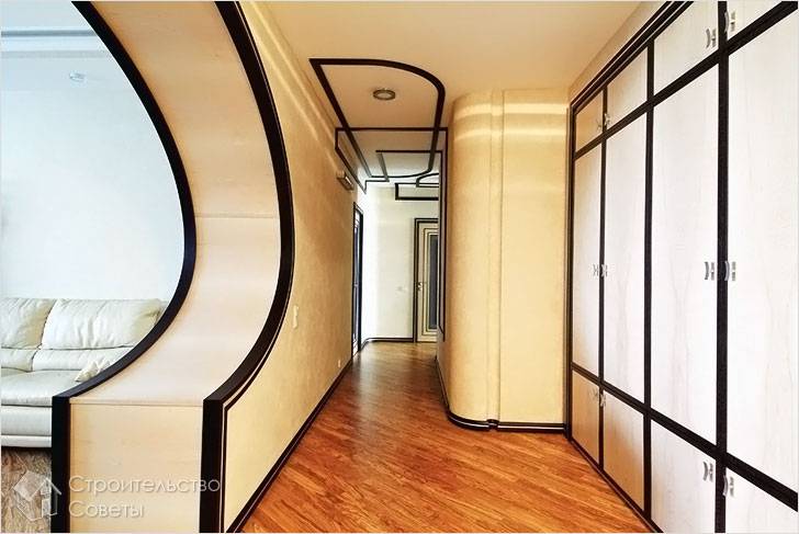 Как сделать потолок в коридоре