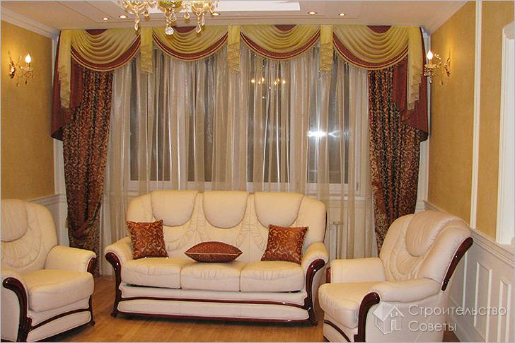 Портьеры, как вариант оформления интерьера квартиры