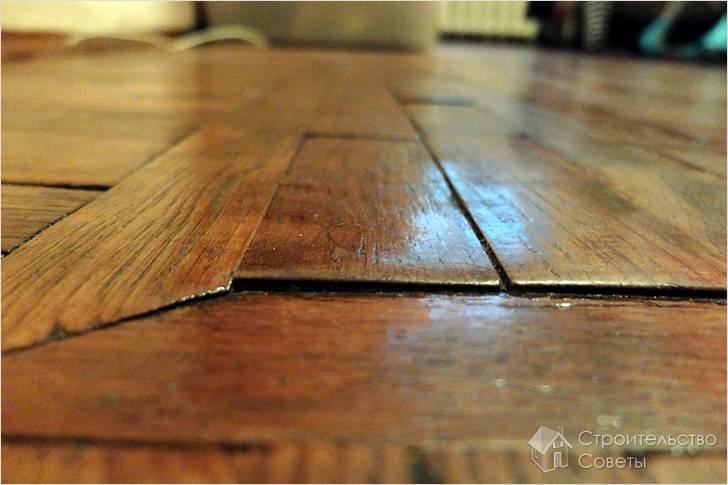 Причины рассыхания и коробления паркета Причины рассыхания и коробления паркета