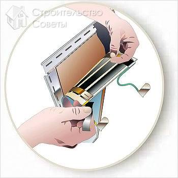 Строение теплого ламината