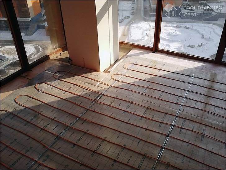 Укладка электрического теплого пола своими руками