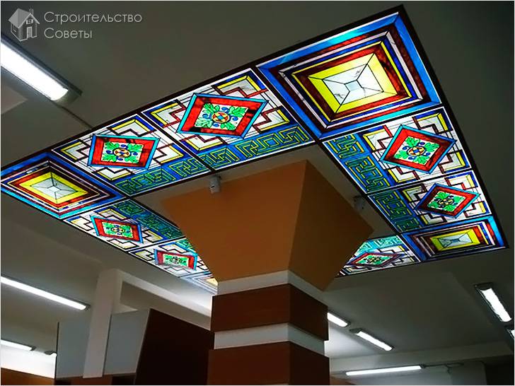 Витражное акриловое стекло