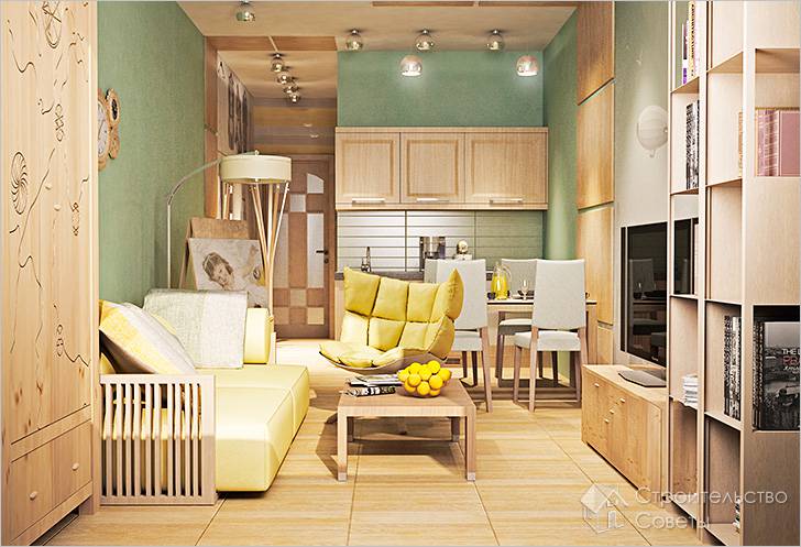 Как сделать квартиру студию