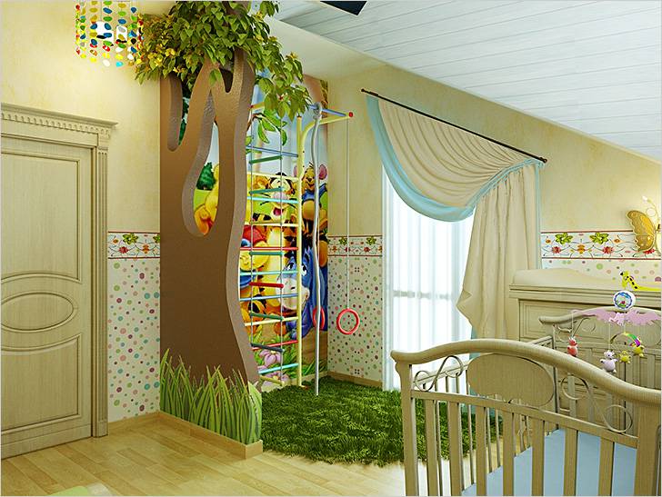 Цвет как декор или фрагменты обстановки