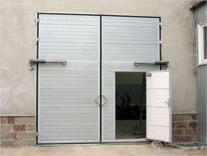 Распашные с автоматическим приводом