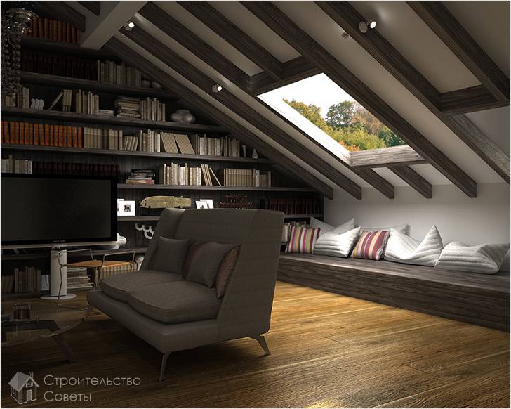 Как построить мансардную крышу