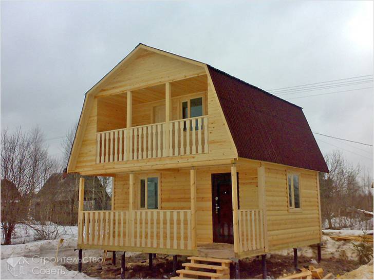 Как построить мансардную крышу