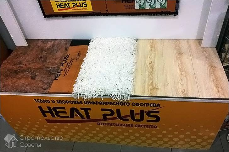 Характеристики инфракрасного теплого пола Heat Plus