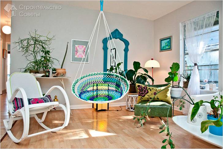 Изготовление подвесного кресла