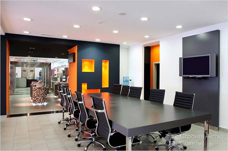 Грамотное оформление дизайна офиса