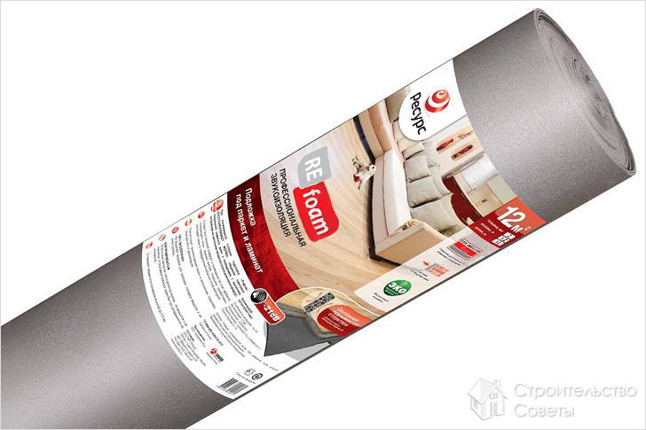 Особенности подложки Refoam