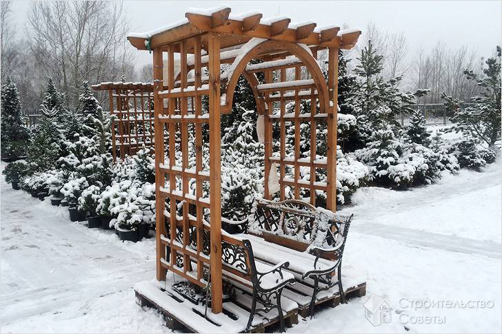 Строительство перголы