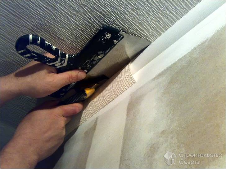 Правила оклеивания в трудных местах