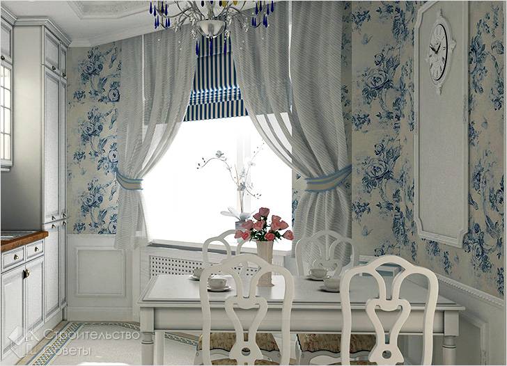 Интерьер кухни в стиле Прованс