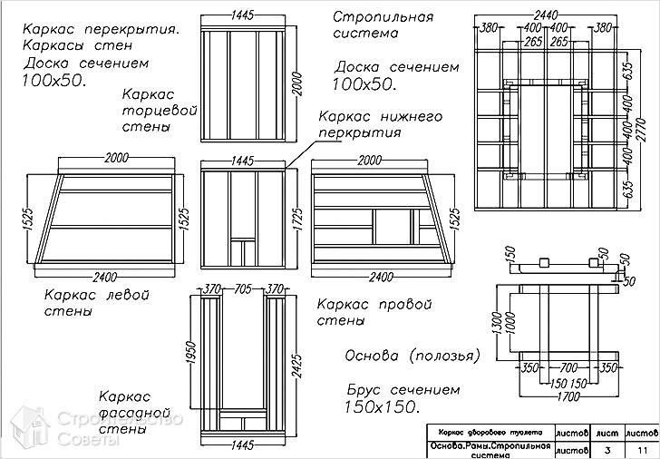 Дачный туалет своими руками