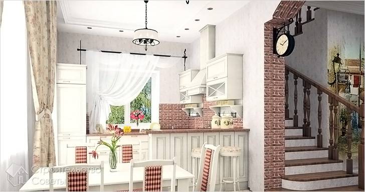 Интерьер кухни в стиле Прованс