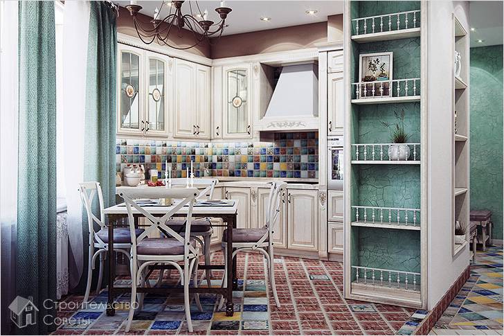 Как оформить интерьер кухни в стиле Прованс