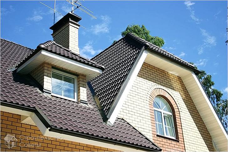 Изготовление фронтона крыши