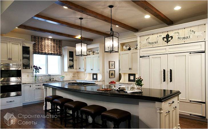 Интерьер кухни в стиле Прованс