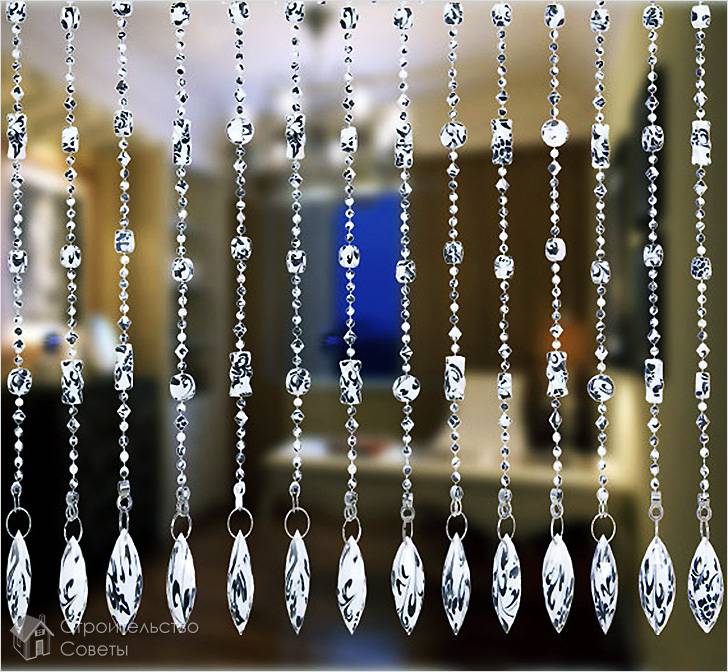 Штора на дверь своими руками