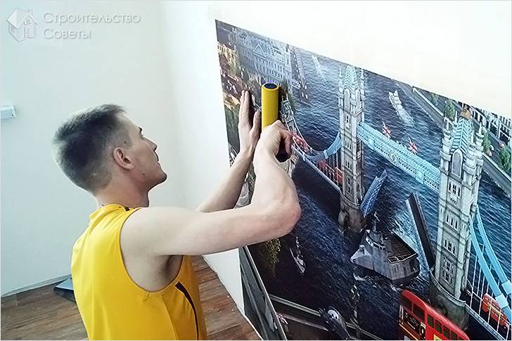 Пошаговая инструкция наклеивания