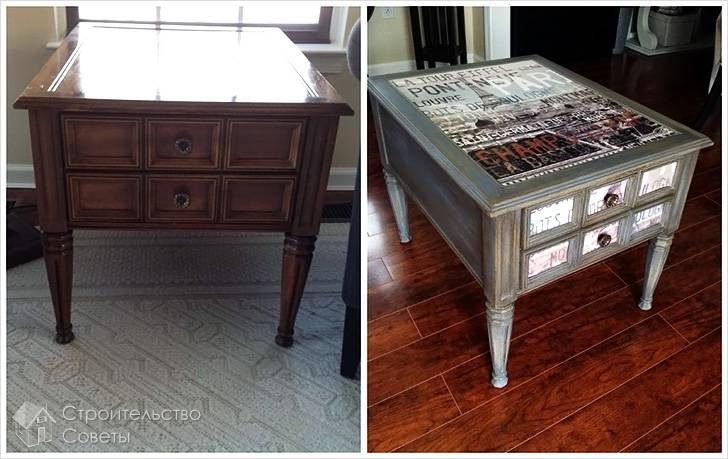 Ремонт старой мебели