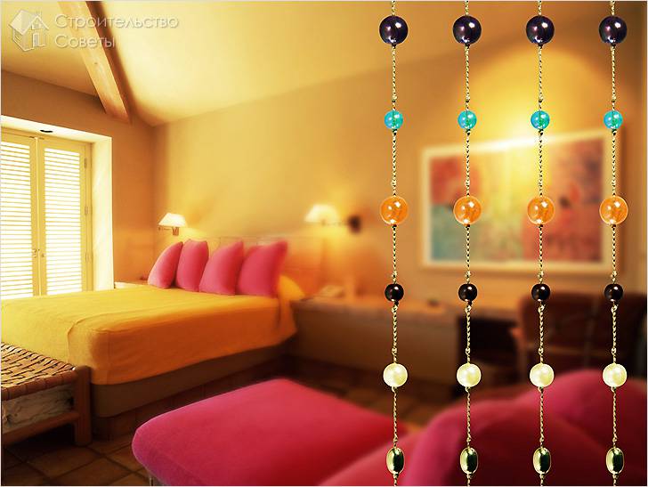 Штора на дверь своими руками