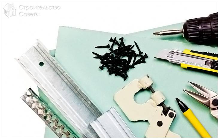 Списки необходимых материалов и инструменты