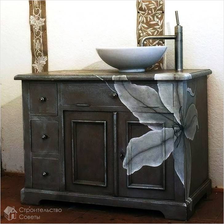 Обновленная тумбочка под умывальник