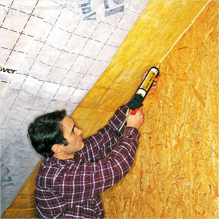 Теплоизоляция фронтона