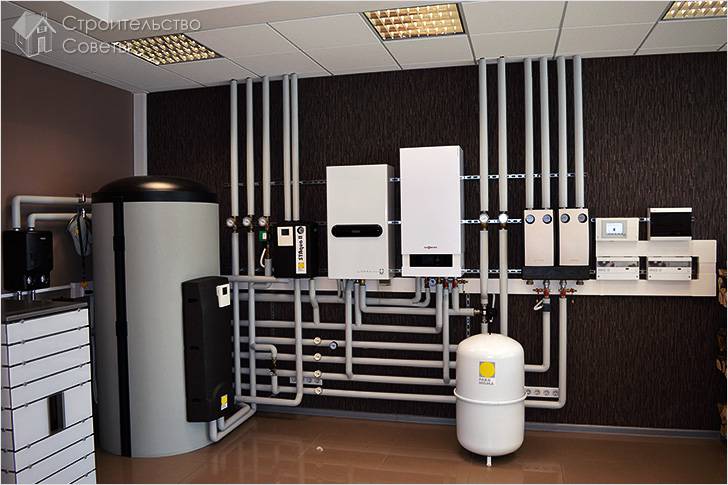 Монтаж газового отопления в частном доме