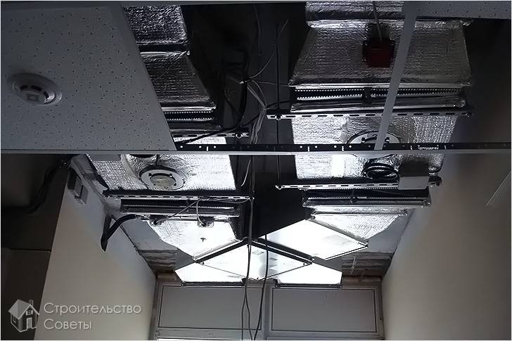 Монтаж приточно-вытяжной вентиляции